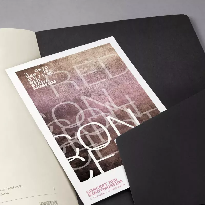 Notizbuch Sigel CONCEPTUM A4 64 Blatt Schwarz