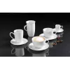Ritzenhoff & Breker Snap BIANCO Porzellan-Cappuccinotasse 0,3 L, 4er-Set