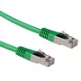 ACT Grün 1,5 m LSZH S/FTP CAT6A Patchkabel mit RJ45-Steckern