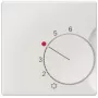 Siemens DELTA i-system 5TC9221 Raumthermostat-Abdeckplatte, Titanweiß
