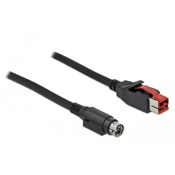 PoweredUSB-Kabel DeLOCK 85945 1m Mini-DIN 3-polig Stecker