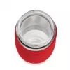 Emsa TEA MUG Isolierbecher mit 2-in-1-Siebeinsatz, 420 ml, Rot