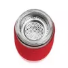 Emsa TEA MUG Isolierbecher mit 2-in-1-Siebeinsatz, 420 ml, Rot