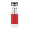 Emsa TEA MUG Isolierbecher mit 2-in-1-Siebeinsatz, 420 ml, Rot