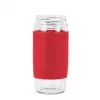 Emsa TEA MUG Isolierbecher mit 2-in-1-Siebeinsatz, 420 ml, Rot