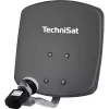 TechniSat DIGIDISH 33 Satellitenantenne mit Satfinder V/H-LNB, Schiefergrau