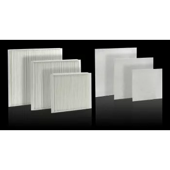 Rack-Zubehör-Filter Rittal 3183.125, Polycarbonat/Polyester-Gehäuse, weiß, 5er-Pack
