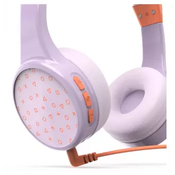 Hama Teens Guard II Headset Kabellos Head-band Anrufe/Musik USB Typ-C Bluetooth Orange, Lila