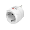 Hama 00223483 Reisestecker Typ G (UK) Typ F Weiß