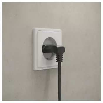 Hama 00223266 Stromverlängerung 3 m 1 AC-Steckdose(n) Innenbereich Schwarz