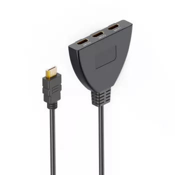Hama 4K HDMI Switch 3x1, 3x HDMI Buchse auf 1x HDMI Stecker (00205101)