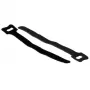 ACT CT4006 Kabelbinder mit Klettverschluss, Nylon/Polypropylen (PP), Schwarz, 20 Stück