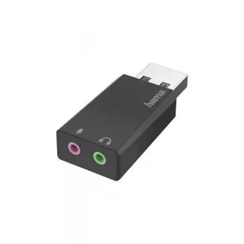 Hama Essential Line USB 2.0 Stereo-Soundkarte (00200323)