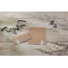Sigel Weihnachtsumschlag Eisbär mit Sternschnuppe, DIN lang, gummiert, Kraftpapier 100 g/m2, ohne Fenster
