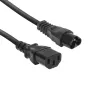 ACT AK5247 Netzkabel C6 - C13, 0,2 m, schwarz