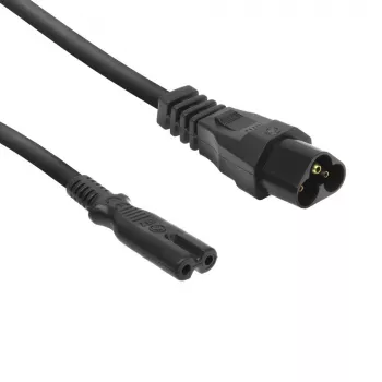 ACT Netzkabel C6 - C7 schwarz 0,2 m