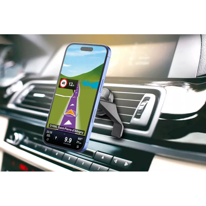 Cellularline Touch Mag Air Vents magnetische Auto-Halterung für Smartphones für MagSafe-System