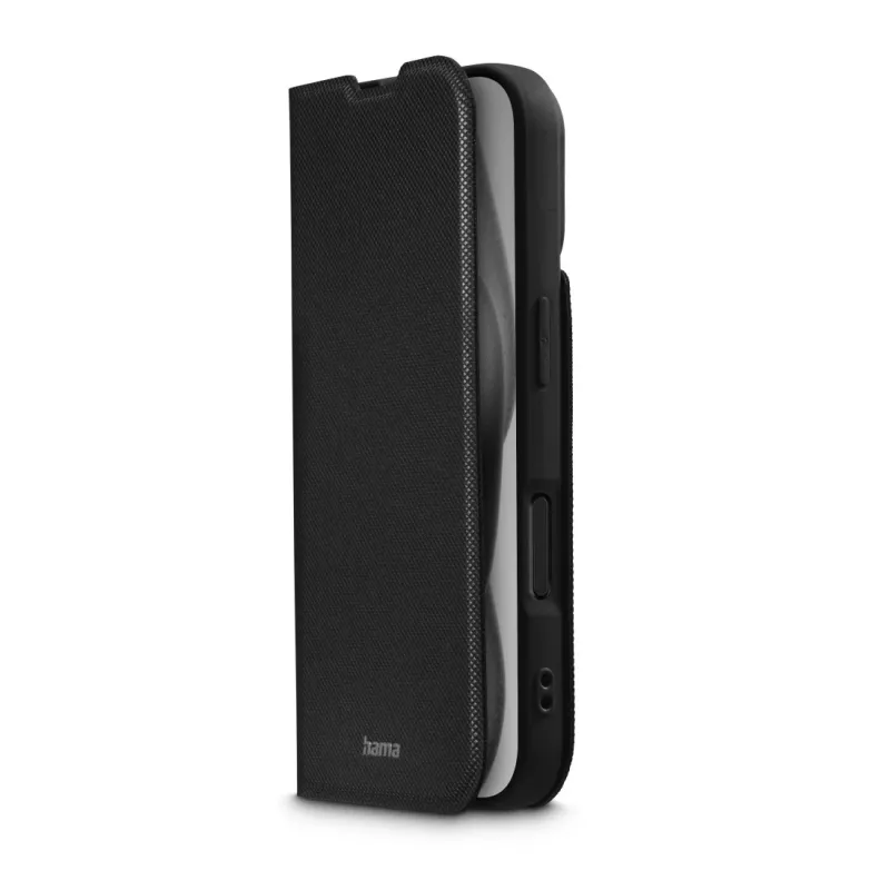Hama Daily Protect Handyhülle für Apple iPhone 16, Folio, schwarz