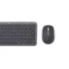 Hama WKM-500 Multi-Device kabelloses Tastatur-Maus-Set, klein, QWERTZ Deutsch, schwarz
