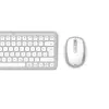 Hama WKM-500 Multi-Device Tastatur-Maus-Set, kabellos, kompakt, QWERTZ, Weiß