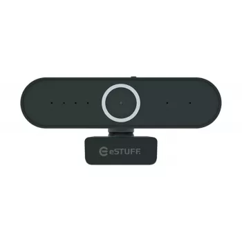 eSTUFF GLB246250 Webcam 2 MP 1920 x 1080 Pixel Schwarz