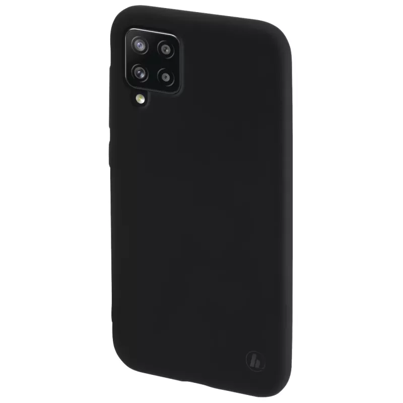 Hama Essential Line Finest Feel 00195463 Rückseitenabdeckung für Samsung Galaxy A42 5G, TPU, Schwarz