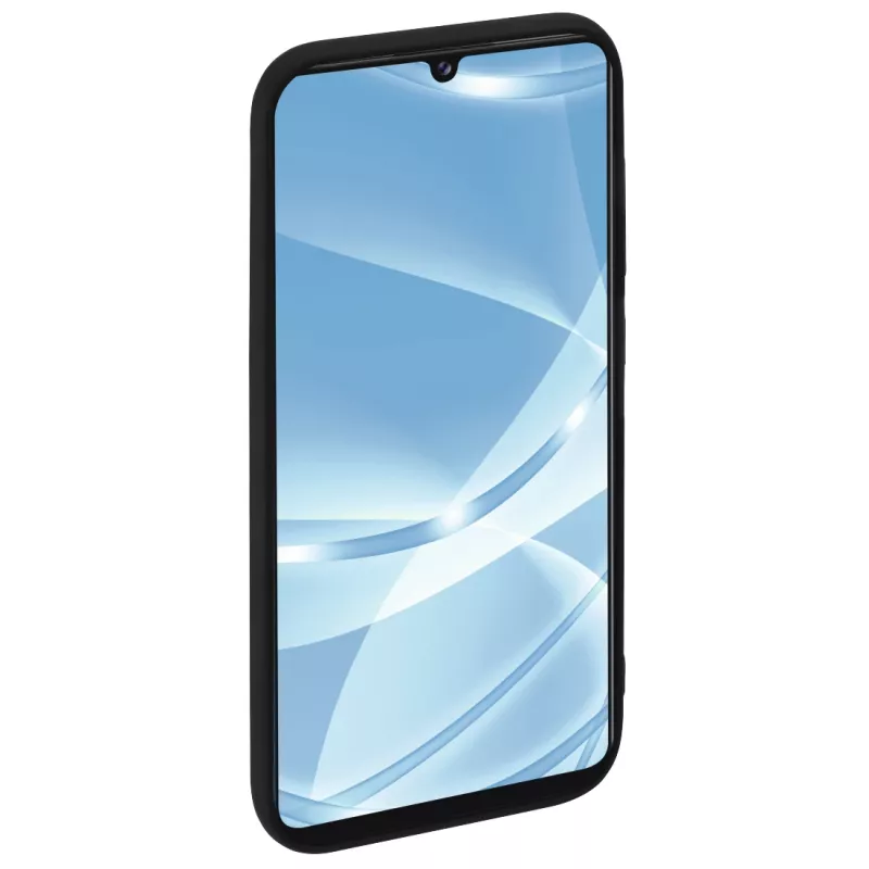 Hama Essential Line Finest Feel 00195463 Rückseitenabdeckung für Samsung Galaxy A42 5G, TPU, Schwarz