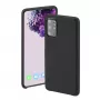 Hama Essential Line Finest Sense 00196839 Rückseitenabdeckung für Samsung Galaxy S20+ / S20+ 5G, Kunstleder, Schwarz