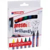 Permanent-Marker Edding Farbenfrohes Flipchart-Set sortiert 7 Stück