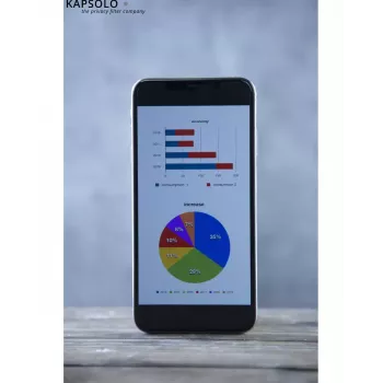 Gehärtetes Glas KAPSOLO iPhone 13 MINI Ultimate Curved Displayschutz
