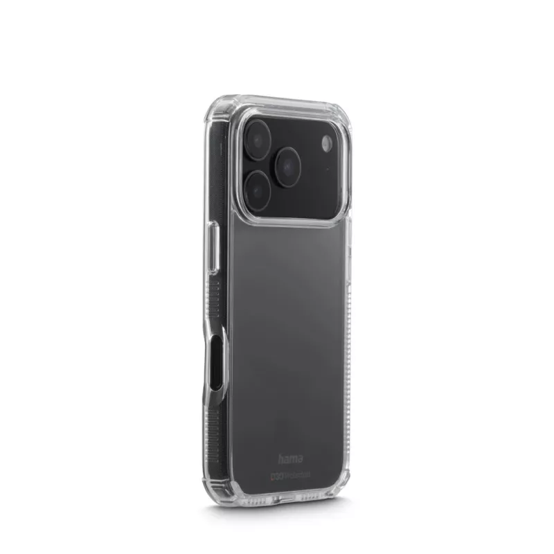 Hama Extreme Protect 00232395 Handyhülle für Apple iPhone 17 Pro, durchsichtig
