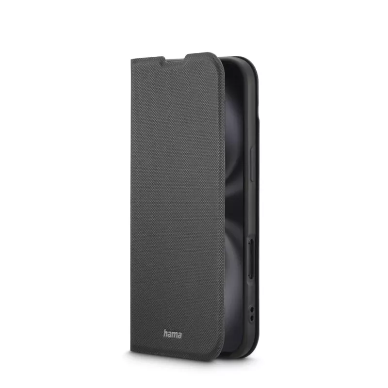 Hama Daily Protect 00232388 Folio Handytasche für Apple iPhone Air, Schwarz