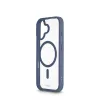 Hama Frame Protect 00232382 Handyhülle für Apple iPhone 17, magnetisch, transparent/blau