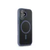 Hama Frame Protect 00232382 Handyhülle für Apple iPhone 17, magnetisch, transparent/blau