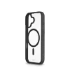 Hama Frame Protect 00232381 Handyhülle für Apple iPhone 17, magnetisch, durchsichtig/schwarz