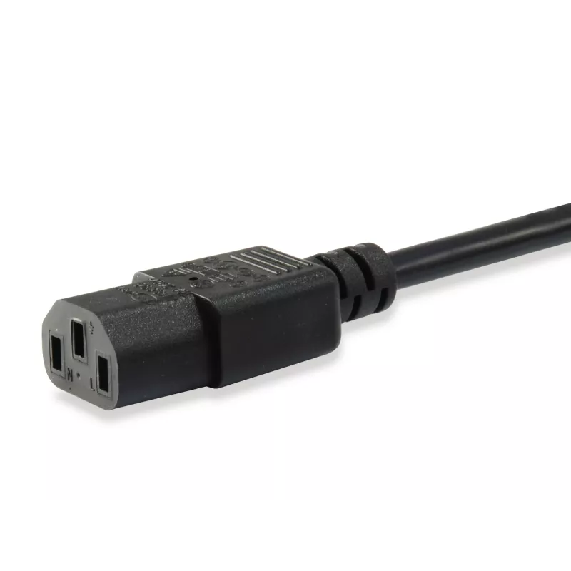 Equip High Quality Netzkabel, C13 auf Schuko, 1,8 m