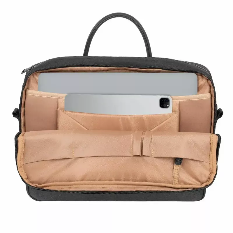 Rivacase 8134 Clark Laptoptasche 39,6 cm (15,6 Zoll), Schwarz