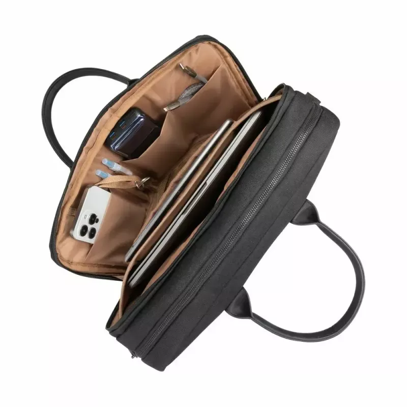 Rivacase 8134 Clark Laptoptasche 39,6 cm (15,6 Zoll), Schwarz