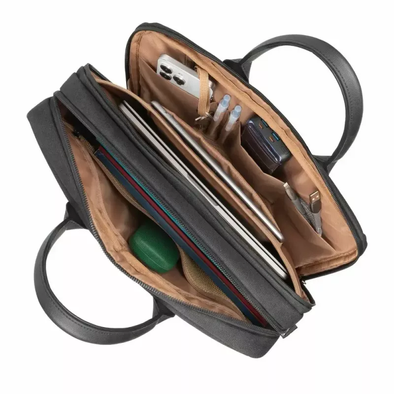 Rivacase 8134 Clark Laptoptasche 39,6 cm (15,6 Zoll), Schwarz