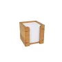 WEDO 61 707 Bambus-Notizbox mit 900 Blatt, 90 x 90 mm