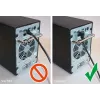 Netzwerk-Patchkabel Goobay CAT5e, 2x 90° abgewinkelte RJ-45, U/UTP, 5 m, schwarz