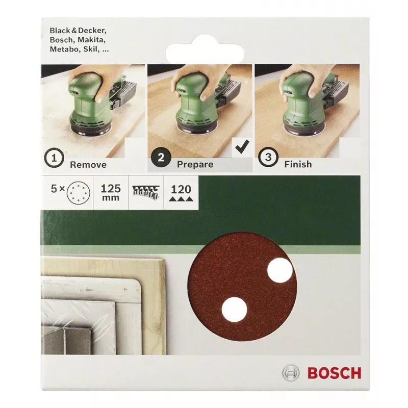 Bosch 2609256A31 5 Stück Schleifblätter
