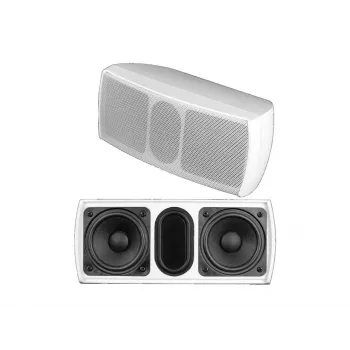Full range speaker Omnitronic 11036909 Weiß Kabelgebunden 15 W