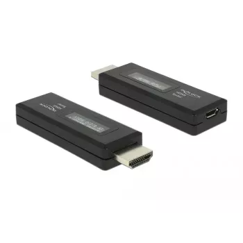 Delock 63327 HDMI-Tester für EDID-Informationen mit 2-zeiligem OLED-Display