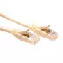 ACT Ivory 1,5 Meter U/UTP CAT5E Patchkabel Komponentenebene mit RJ45-Steckern