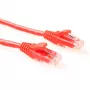 ACT Rot 5 Meter U/UTP CAT6 Patchkabel Komponentenebene mit RJ45-Steckern