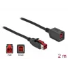 Aktives USB-Verlängerungskabel DeLOCK 85986 24 V 2 m Schwarz