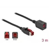 Powered USB Verlängerungskabel DeLOCK 85987 24 V 3 m Schwarz