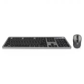 ACT AC5710 kabellose Tastatur, RF, QWERTY UK International, Schwarz