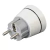 Hama 00223453 Netzadapter Typ E/F Hybrid Typ I (AU) Weiß